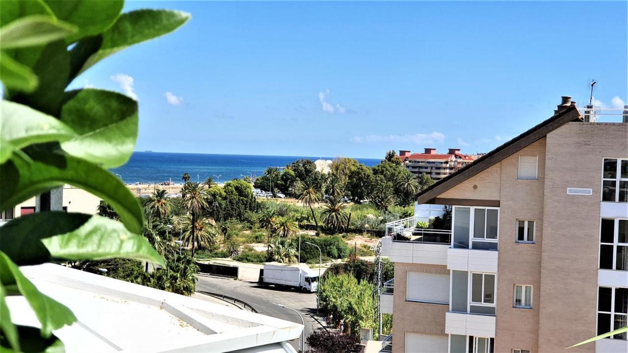 Beau Penthouse Avec Vue Mer デニア エクステリア 写真